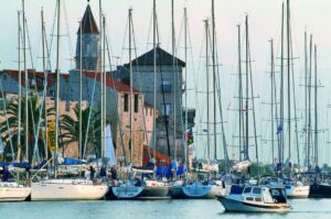 sailing boats