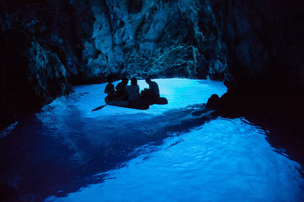 Blue cave Biševo