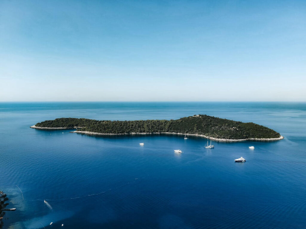 An image of a Croatian island