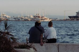 A view towards the best island near Split